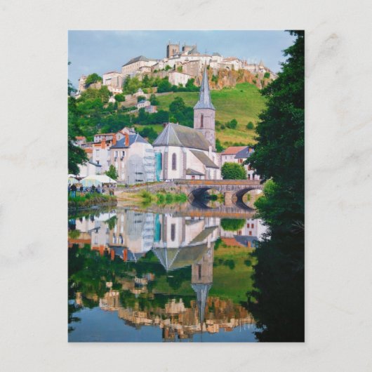 Saint-Flour in Frankrijk Briefkaart (Voorkant)
