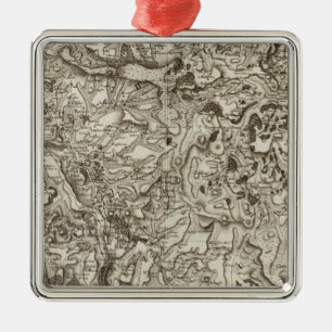 Saint Flour Metalen Ornament