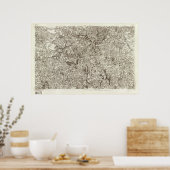 Saint Flour Poster (Keuken)