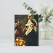 Saint Frances of Rome Briefkaart (Staand voorkant)