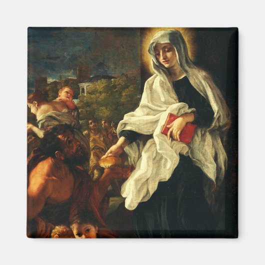 Saint Frances of Rome Magneet (Voorkant)