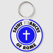 Saint Frances of Rome Sleutelhanger (Voorkant)