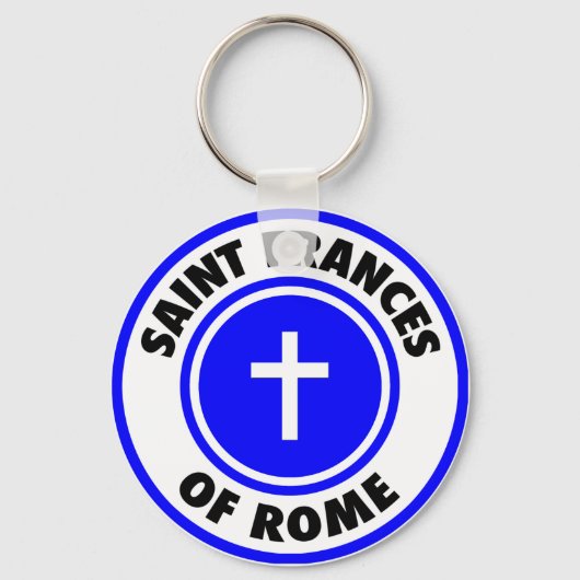 Saint Frances of Rome Sleutelhanger (Voorkant)