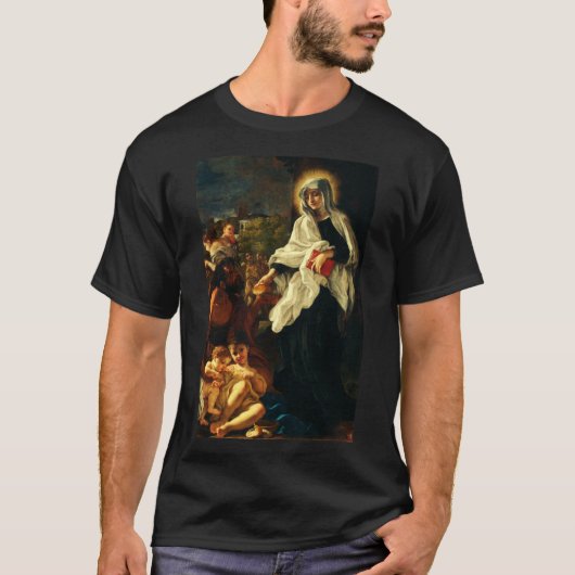 Saint Frances of Rome T-shirt (Voorkant)