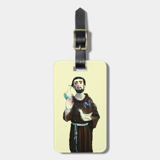 Saint Francis Bagagelabel (Voorkant verticaal)