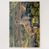 Saint Francis Basilica in Assisi, Italië Legpuzzel (Verticaal)