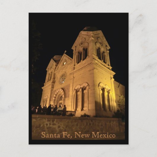 Saint Francis Cathedral Santa Fe New Mexico Briefkaart (Voorkant)