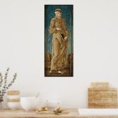Saint Francis - Cosmè Tura Fine Art Poster (Keuken)