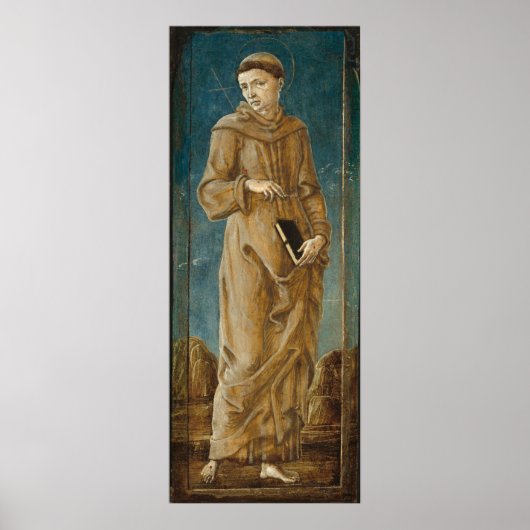 Saint Francis - Cosmè Tura Fine Art Poster (Voorkant)