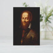 Saint Francis de Sales Bedankkaart (Staand voorkant)
