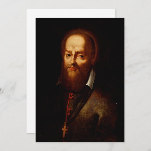 Saint Francis de Sales Kaart (Voorkant / Achterkant)