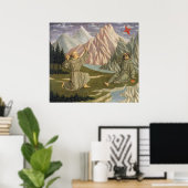 Saint Francis - Domenico Veneziano Fine Art Poster (Thuiskantoor)