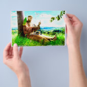 Saint Francis en de preaches van de vogels Flyer (Hand)