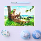 Saint Francis en de preaches van de vogels Flyer (Enkel)