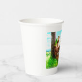 Saint Francis en de preaches van de vogels Papieren Bekers (Rechts)