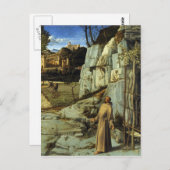 Saint Francis in de woestijn door Giovanni Bellini Briefkaart (Voorkant / Achterkant)