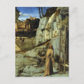 Saint Francis in de woestijn door Giovanni Bellini Briefkaart (Voorkant)