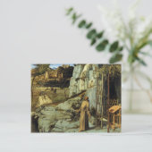 Saint Francis in de woestijn door Giovanni Bellini Briefkaart (Staand voorkant)