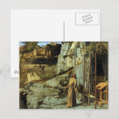 Saint Francis in de woestijn door Giovanni Bellini Briefkaart (Voorkant / Achterkant)