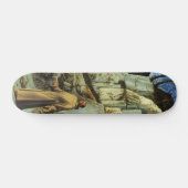 Saint Francis in de woestijn door Giovanni Bellini Persoonlijk Skateboard (Horizontaal)