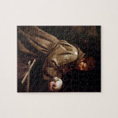 Saint Francis in Prayer - Caravaggio Legpuzzel (Horizontaal)
