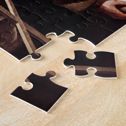 Saint Francis in Prayer - Caravaggio Legpuzzel (Zijkant)