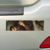 Saint Francis in Prayer (Christelijk geloof) Bumpersticker (Op auto)