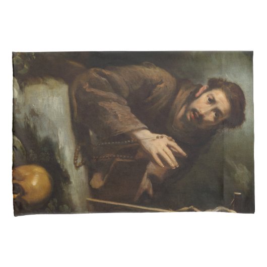 Saint Francis in Prayer (Christelijk geloof) Kussensloop (Voorkant-Rechts)