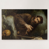 Saint Francis in Prayer (Christelijk geloof) Legpuzzel (Horizontaal)
