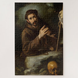 Saint Francis in Prayer (Christelijk geloof) Legpuzzel