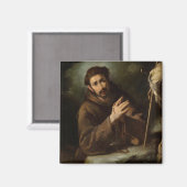 Saint Francis in Prayer (Christelijk geloof) Magneet (Voorkant / Achterkant)