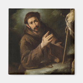 Saint Francis in Prayer (Christelijk geloof) Magneet
