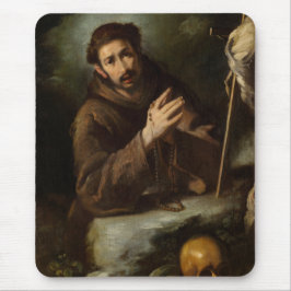 Saint Francis in Prayer (Christelijk geloof) Muismat