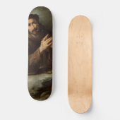 Saint Francis in Prayer (Christelijk geloof) Persoonlijk Skateboard (Voorkant)