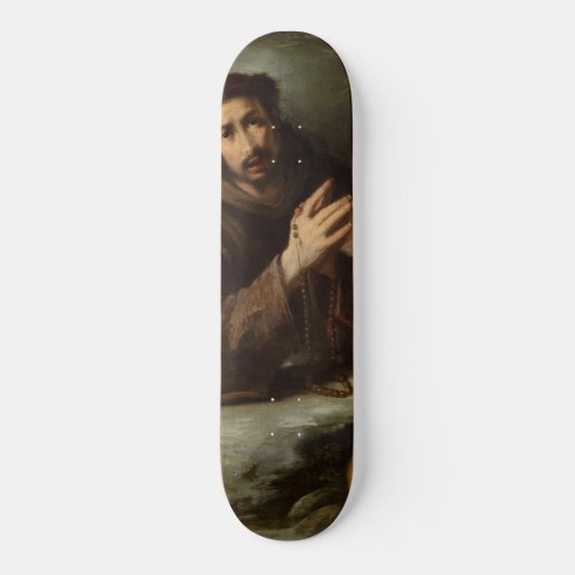 Saint Francis in Prayer (Christelijk geloof) Persoonlijk Skateboard (Voorkant)