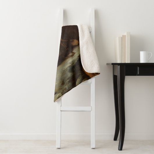 Saint Francis in Prayer (Christelijk geloof) Sherpa Deken (In situ)