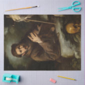 Saint Francis in Prayer (Christelijk geloof) Tissuepapier (Craft)