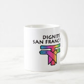 Saint Francis LGBTQ Coffee Mok (Voorkant rechts)