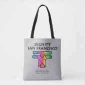 Saint Francis LGBTQ Tote Bag (Voorkant)