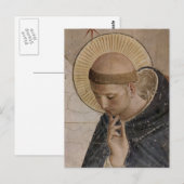 Saint Francis met Head Bowed Briefkaart (Voorkant / Achterkant)