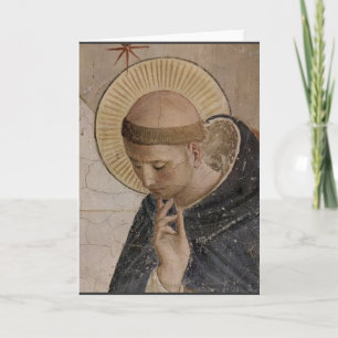 Saint Francis met Head Bowed Kaart