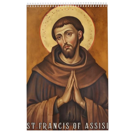Saint Francis of Assisi – Inspirational Faith  Kalender (Hoes)