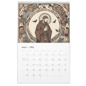 Saint Francis of Assisi – Inspirational Faith  Kalender (Mar 2026)