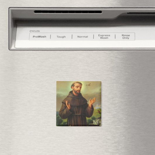 Saint Francis of Assisi Magnet  (Insitu (Vaatwasser))