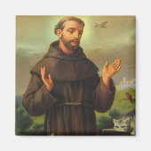 Saint Francis of Assisi Magnet  (Voorkant)
