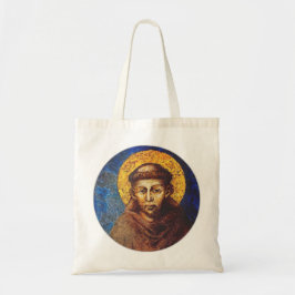 Saint Francis of Assisi The Canticle of Creation Tote Bag