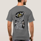 Saint Francis Parish en Outreach T-shirt (Donker) (Achterkant)
