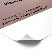 SAINT FRANCIS PRAYER GLOSSY POSTER (Hoek)