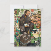 Saint Francis Prayer Kaart, gebed voor de vrede (Voorkant)