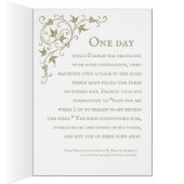 Saint Francis predikt de vogelkaart CC1166 (Binnen (Rechts))